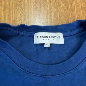 Maison Labiche Paris Navy Blue Men's Tee